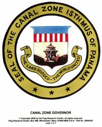 Canal Zone Seal.